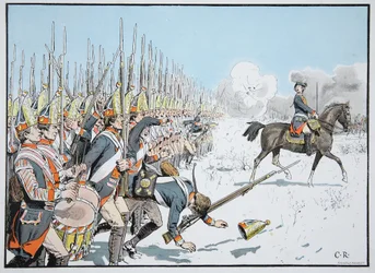 Potsdam Guard Parade i Leuthen, 5. december 1757